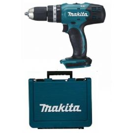 Trapano avvitatore con percussione  18V Makita DHP453 rfe solo corpo con valigetta