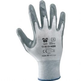 GUANTI FOAM NITRILE TRASPIR. GRIGI TG.M 12 pezzi GUANTI DA LAVORO C46100008