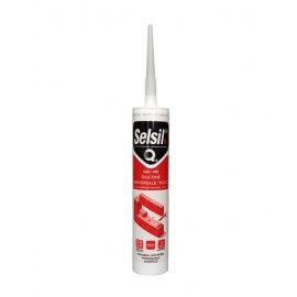 SILICONE ACETICO PLUS BIANCO SELQAC 280ML ART. 000100