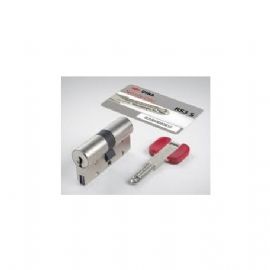 Cilindro  Cisa RS3 S 40/40 con 5 chiavi  mis. mm 40-40