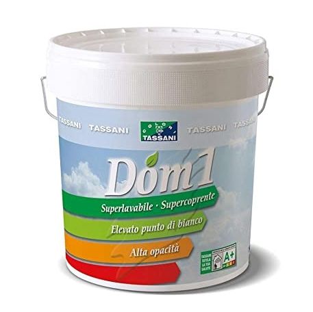 Idropittura TASSANI DOM 1 - 4 LT COD.3080