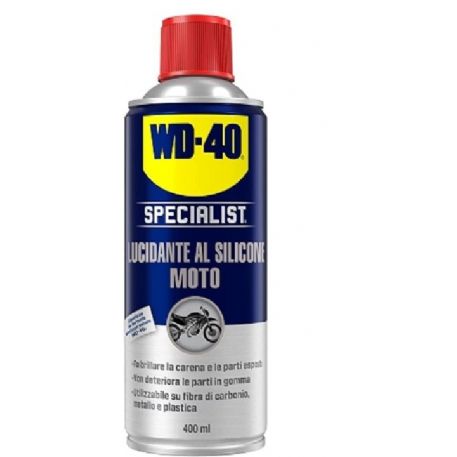 wd40 lucidante al silicone moto 400ml 1 pezzo