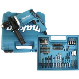 trapano avvitatore con percussione 710w makita hp1631kx3